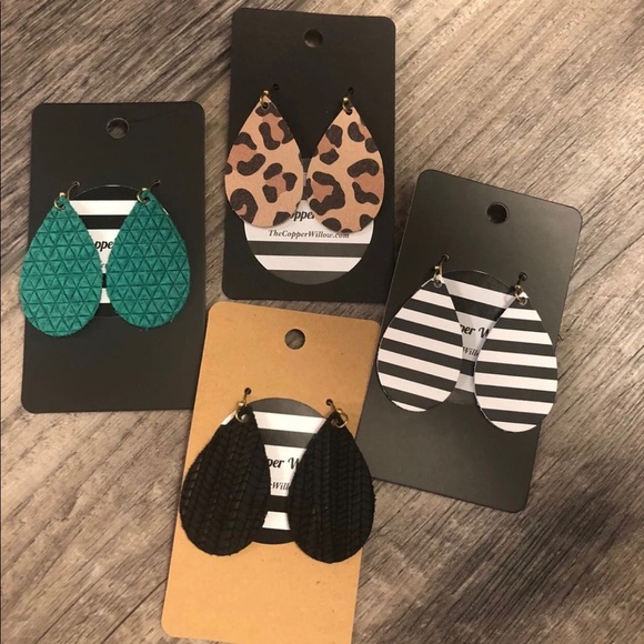 Mini Leather Earring Bundle - Picture 2 of 6